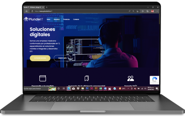 Computadora personal abierta